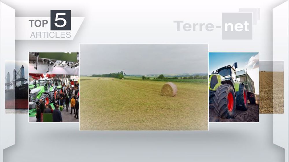 Les articles les plus lus sur Terre-net cette semaine. (©Terre-net Média