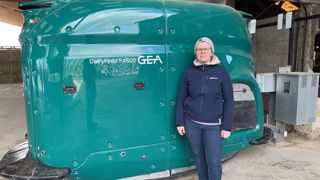 La SCEA Poussier (14), ferme pilote du DairyFeed F4500 de GEA