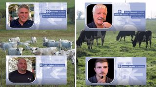 Deux duos de cédants/repreneurs témoignent sur leur transmission/reprise : Éric Caillot/Loïc Lefebvre et Michel Raymond/Anthony Bacquié.(©Terre-net Média) Deux duos de cédants/repreneurs témoignent sur leur transmission/reprise : Éric Caillot/Loïc Lefebvre et Michel Raymond/Anthony Bacquié.(©Terre-net Média)