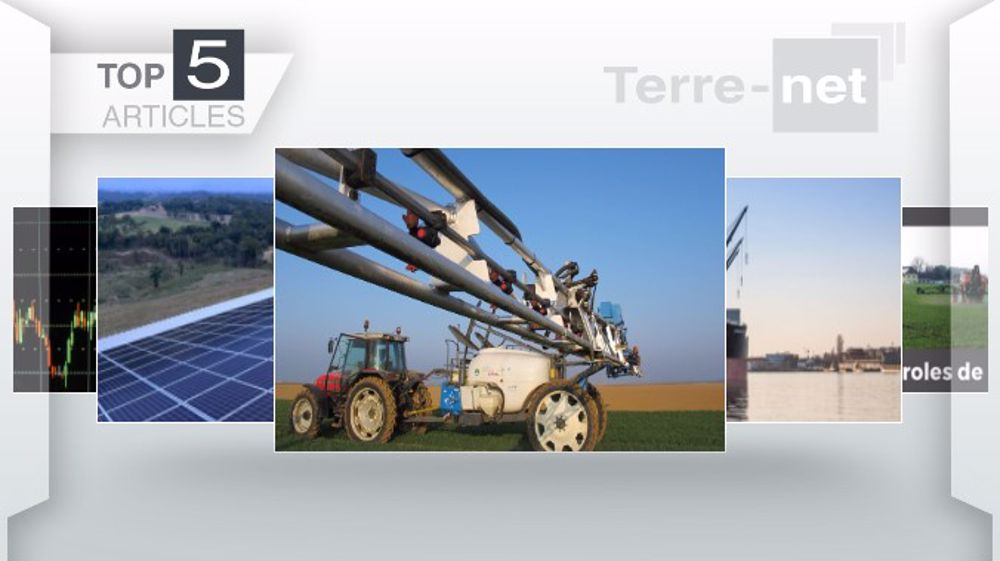 Articles les plus lus sur Terre-net cette semaine. (©Terre-net Média)