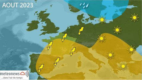 Tendances météo pour août 2023