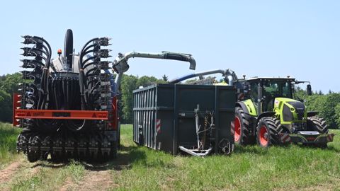 Remorque et tonne à lisier Kaweco