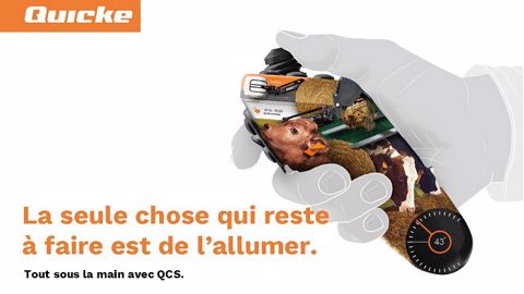 Innovation : Quicke QCS, pour une productivité accrue Innovation : Quicke QCS, pour une productivité accrue