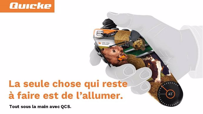 Innovation : Quicke QCS, pour une productivité accrue Innovation : Quicke QCS, pour une productivité accrue