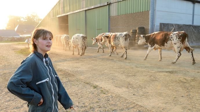 Des jeunes, qui croient en l'avenir de la production bovine laitière, il y en a !