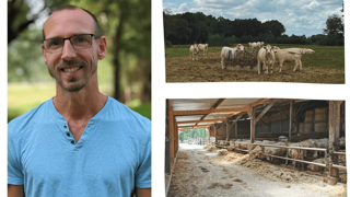 Jérôme Fouché, installé en mai 2023 dans le Maine-et-Loire, en système naisseur-engraisseur charolais, est le premier à bénéficier de cette démarche. Jérôme Fouché, installé en mai 2023 dans le Maine-et-Loire, en système naisseur-engraisseur charolais, est le premier à bénéficier de cette démarche.
