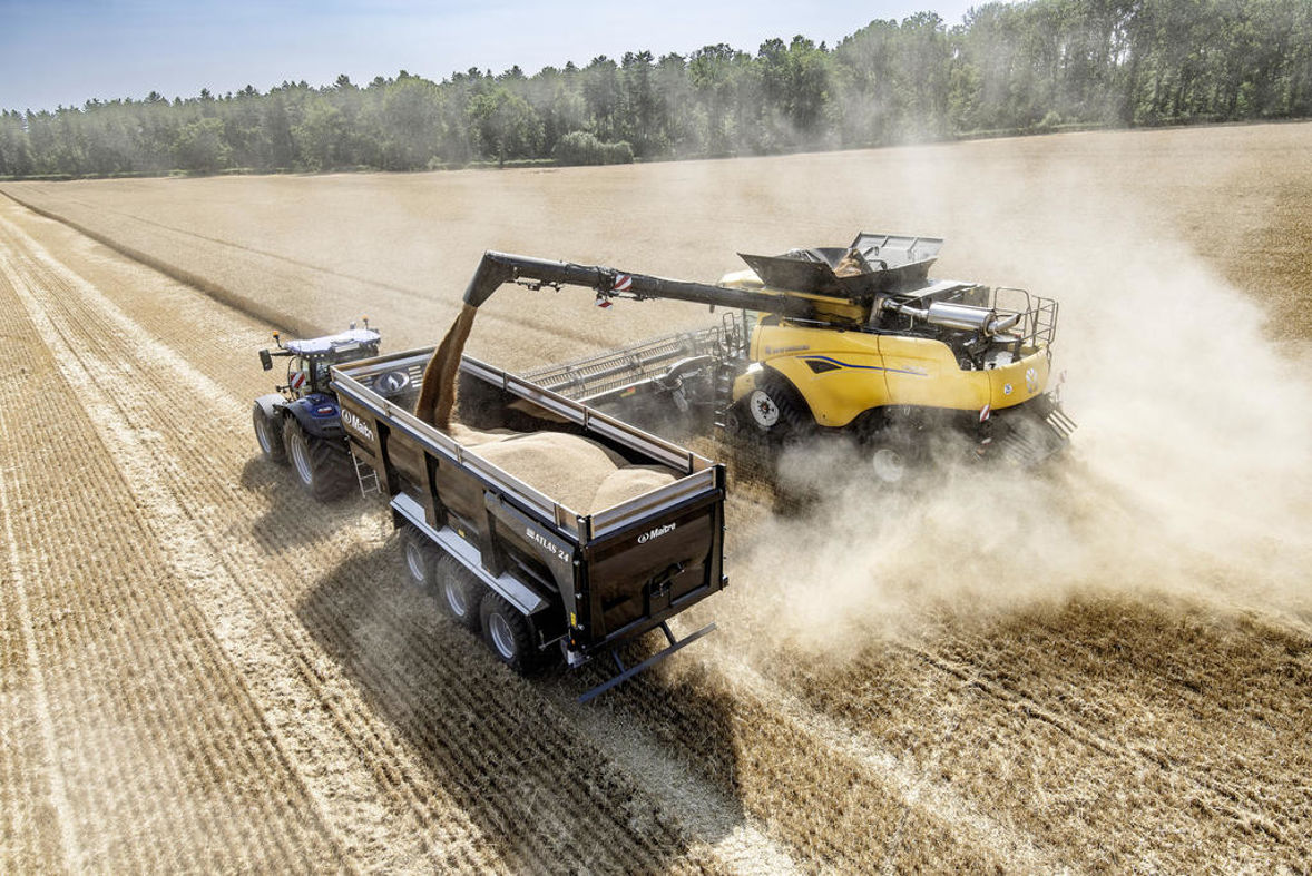 Nouveautés moissonneuses-batteuses New Holland à Agritechnica