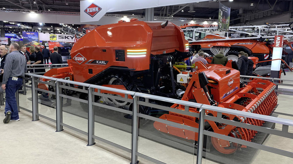 Robot autonome Karl du constructeur alsacien Kuhn