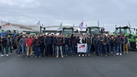La mobilisation ne faiblit pas, comme ici dans le Maine-et-Loire.