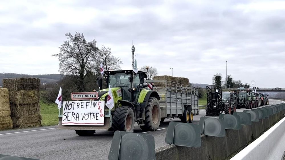 Tracteurs bloquant l 13 le 31 janvier