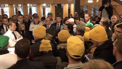 Emmanuel Macron au salon de l'agriculture