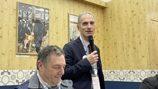 Thierry Roquefeuil, président de la FNPL, revient sur les sujets d'actualité pour la filière laitière, le 27 février, au Salon de l'agriculture. Thierry Roquefeuil, président de la FNPL, revient sur les sujets d'actualité pour la filière laitière, le 27 février, au Salon de l'agriculture.