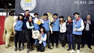 C'est avec une Blonde d'Aquitaine que les étudiants de l'Agricampus 40 ont remporté le TIEA. C'est avec une Blonde d'Aquitaine que les étudiants de l'Agricampus 40 ont remporté le TIEA.