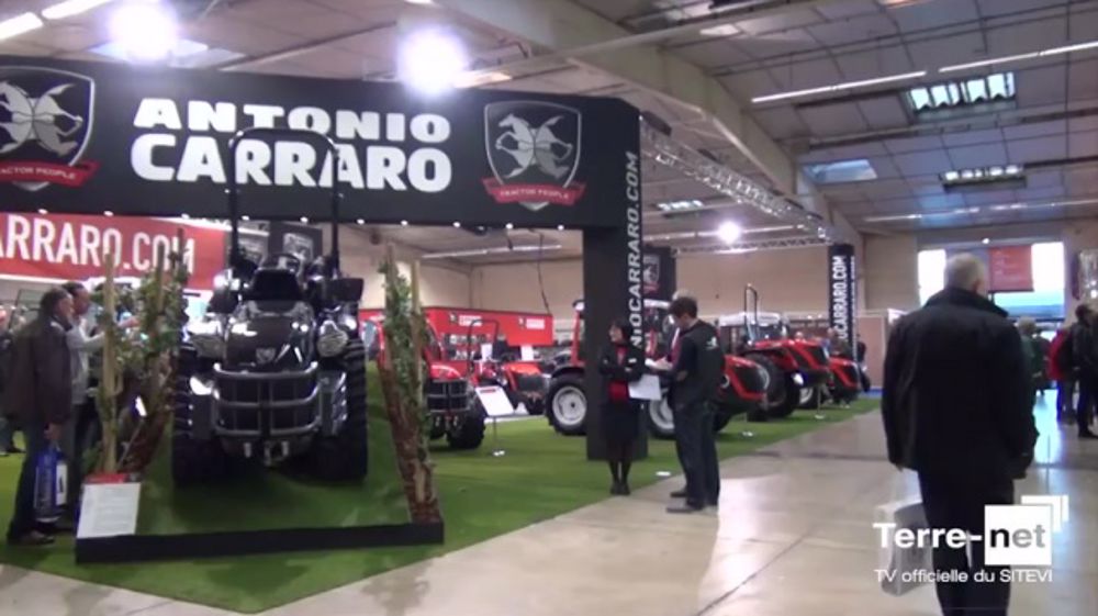 Le Mach 4 attire toujours autant les visiteurs sur le stand Antonio Carraro