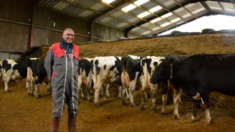 Au Gaec du Mont Landrin, les vaches mangent au silo sans se mouiller le dos