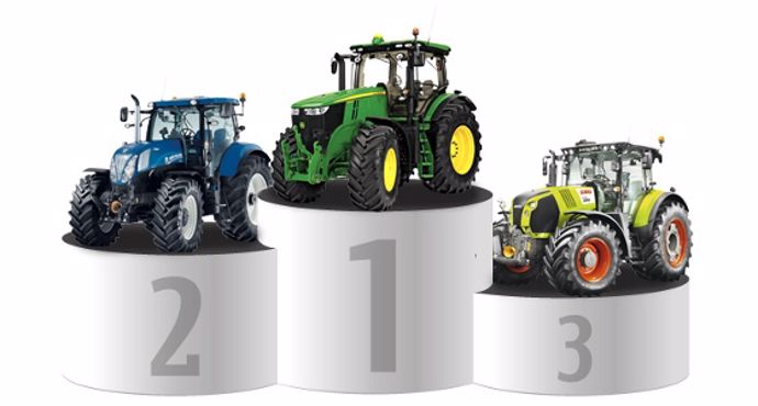 marché français du tracteur agricole 2013