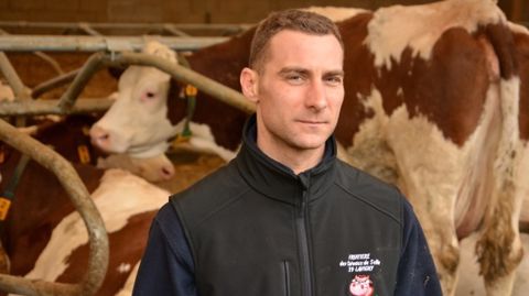 Dans le Jura, Guillaume Basset a rejoint un Gaec en Aop Comté