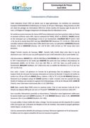 Communiqué de Gen'France suite à l'indexation d'avril 2014 Communiqué de Gen'France suite à l'indexation d'avril 2014