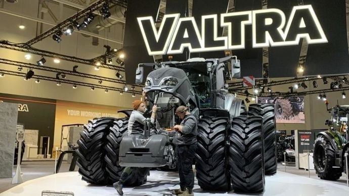 La dernière génération de Valtra série S, c'est LE boss chez le constructeur finlandais