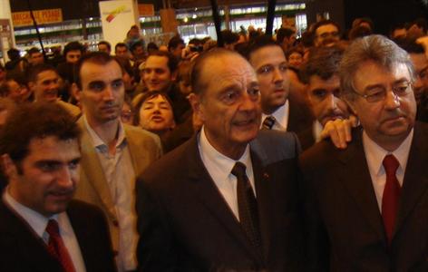 Jacques Chirac et Christian Patria, salon de l'agriculture 2008 © Photo Pierre Boiteau - Terre-net Média