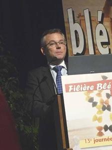François Pignolet, directeur général adjoint d’Axereal en charge des ‘Métiers du grain/ Marchés et Négoce international’, a présenté le projet de marché à terme sur blé dur.