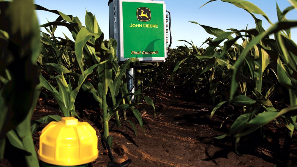 John Deere se jette à l'eau John Deere se jette à l'eau