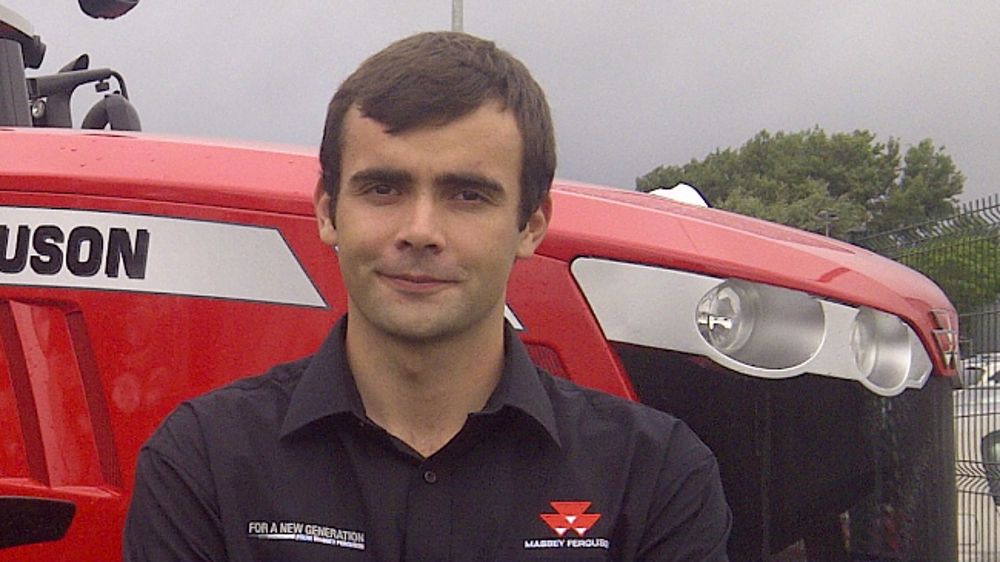 Paul Rigaux responsable produit tracteurs chez Massey Ferguson Paul Rigaux responsable produit tracteurs chez Massey Ferguson