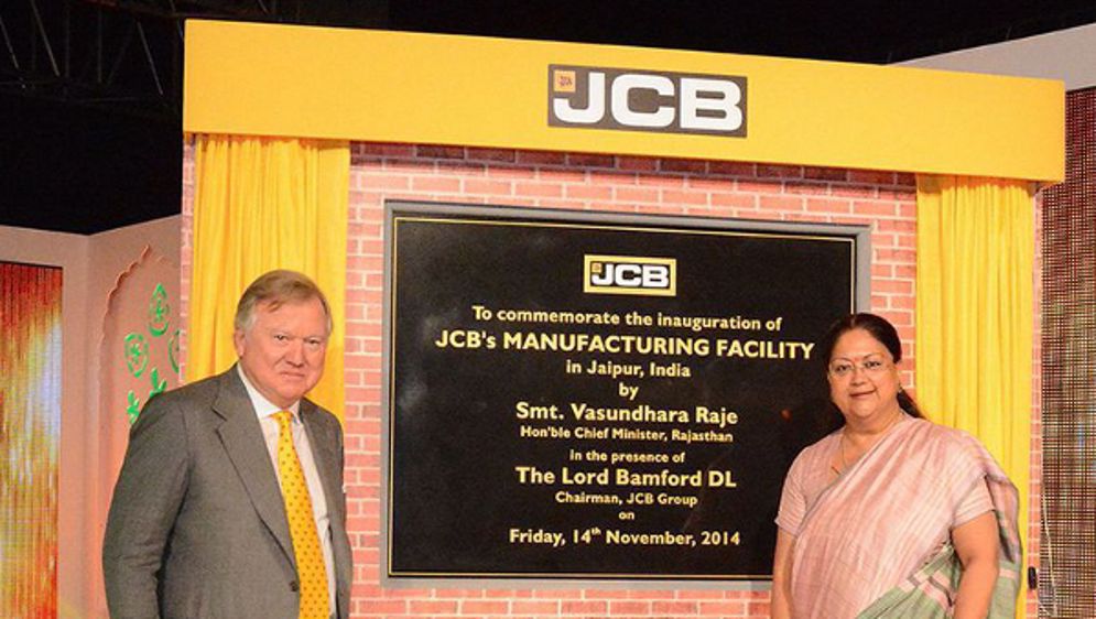 Deux nouvelles usines en Inde pour JCB