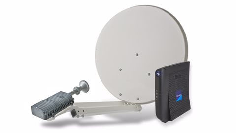 Une expérimentation de très haut débit par satellite Une expérimentation de très haut débit par satellite