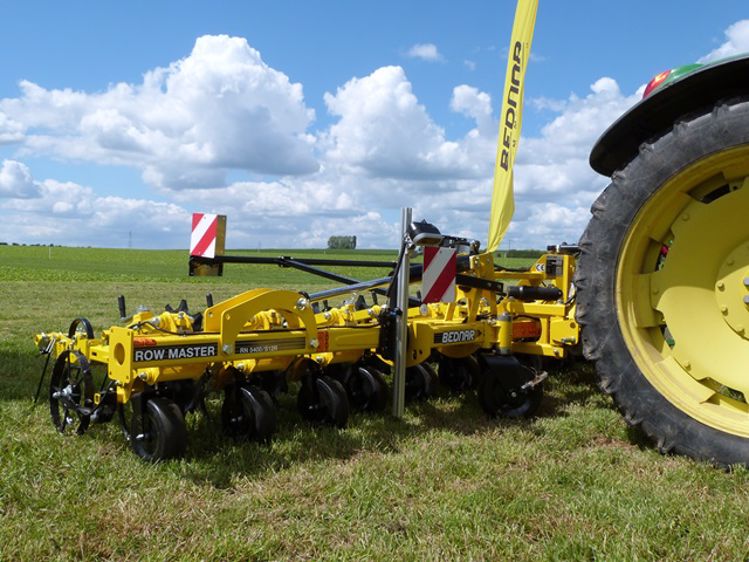 La bineuse Bednar aux petits soins des betteraves