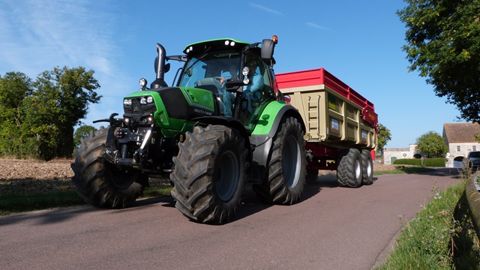 Vidéo : le tracteur Agrotron 6140.4 TTV à l'essai en Normandie Vidéo : le tracteur Agrotron 6140.4 TTV à l'essai en Normandie