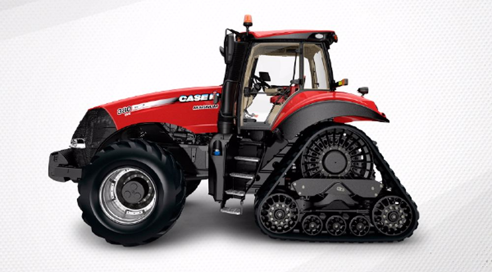 Un tracteur half-track