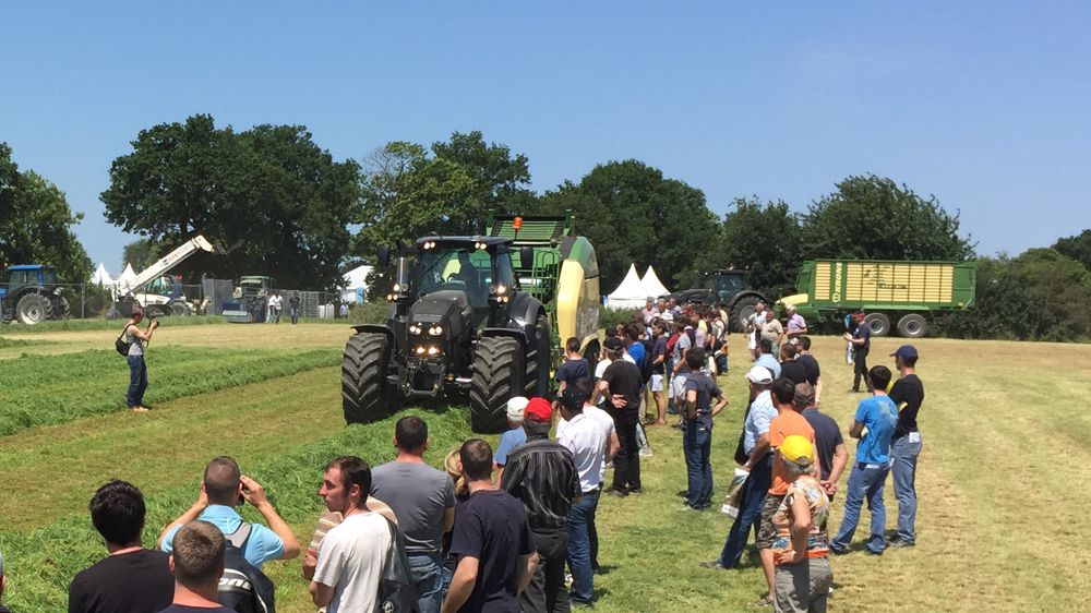 Première vidéo de la presse non-stop Krone Ultima