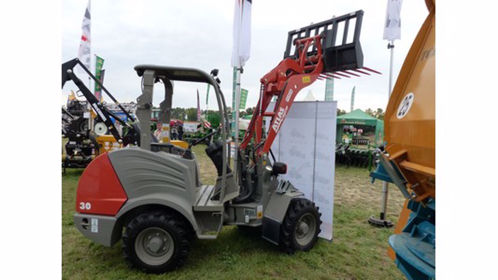 Des chargeuses articulées Atlas-Weycor pour l'agricole Des chargeuses articulées Atlas-Weycor pour l'agricole