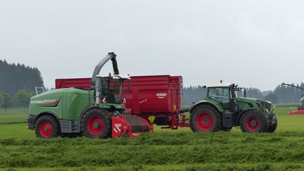 L'ensileuse automotrice Fendt Katana 65 limite ses émissions