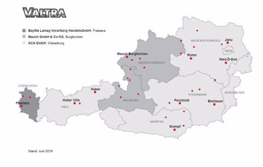 Agco réorganise ses réseaux autrichiens