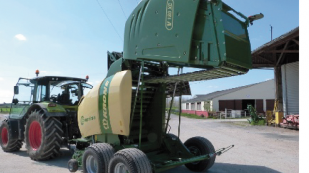 Krone: Comprima V 180 XC Tandem