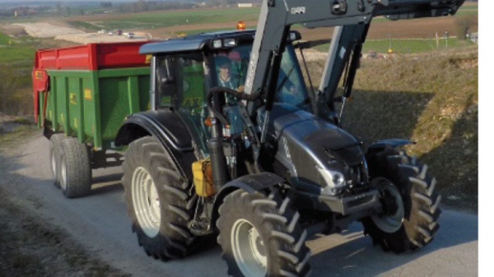 Valtra N103 Hitech 5: Le trois cylindres cache bien son jeu