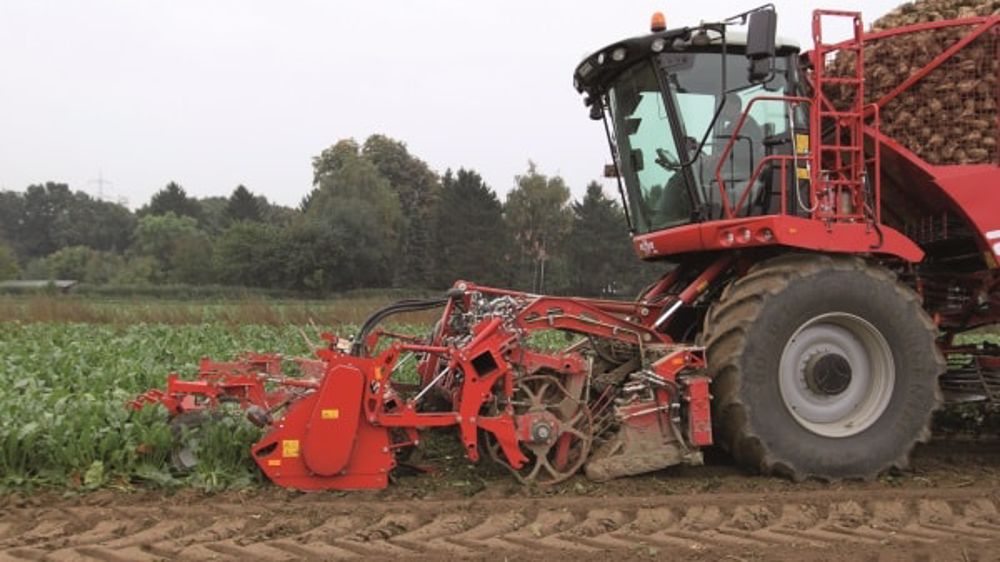 Grimme: Séparateur pneumatique d'impuretés Grimme: Séparateur pneumatique d'impuretés