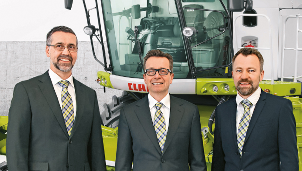 Peter Rudzio à la tête des pièces de Claas