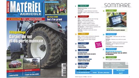 Matériel Agricole n°231 dans votre boîte aux lettres ou en kiosque ! Matériel Agricole n°231 dans votre boîte aux lettres ou en kiosque !