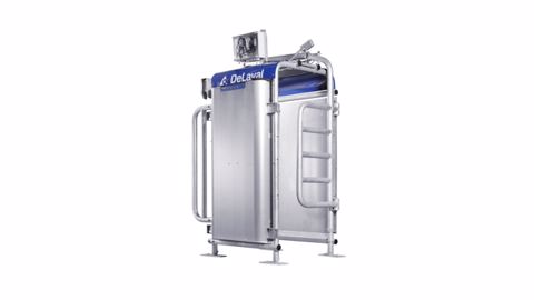 Une porte intelligente chez Delaval Une porte intelligente chez Delaval