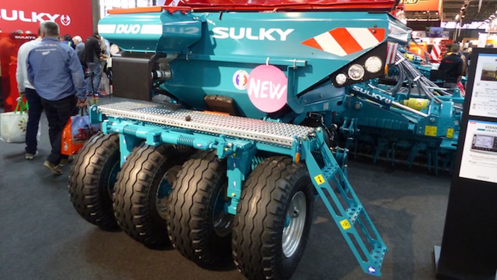 La trémie frontale de Sulky évolue La trémie frontale de Sulky évolue