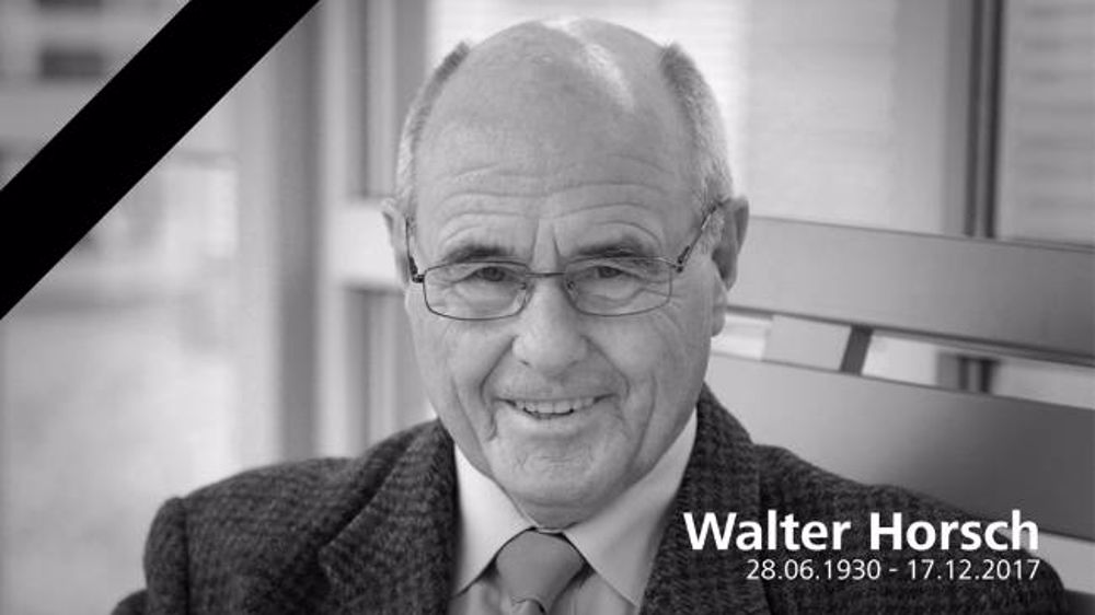 Décès de Walter Horsch Décès de Walter Horsch