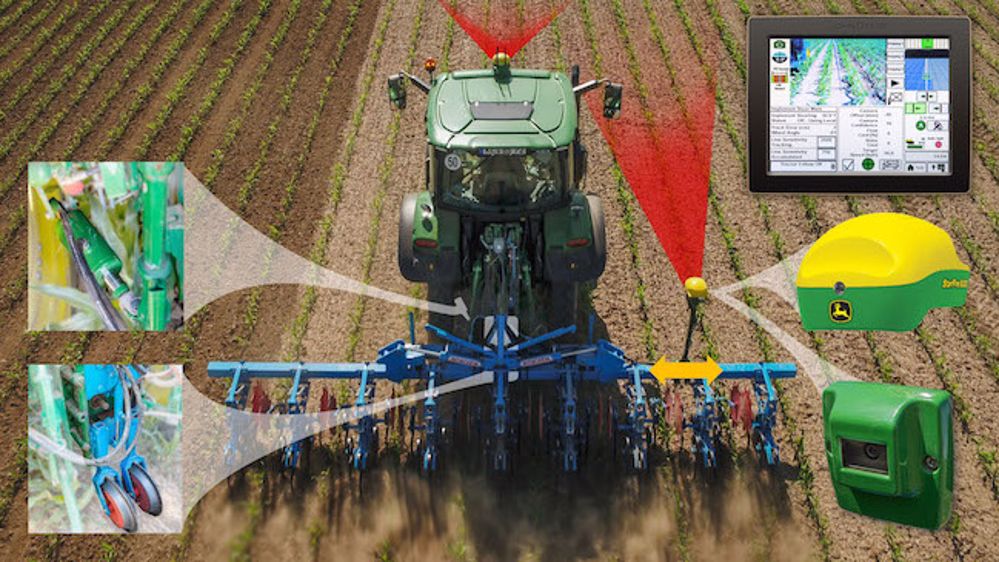 John Deere/Monosem : le désherbage mécanique à 16 km/h John Deere/Monosem : le désherbage mécanique à 16 km/h