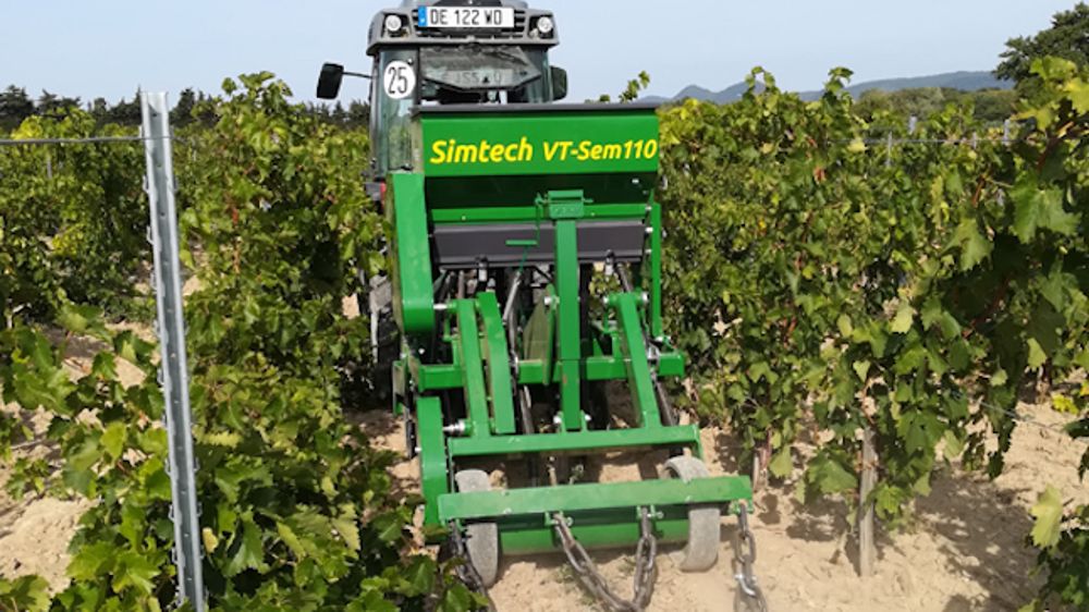 Simtech : semis direct en viticulture Simtech : semis direct en viticulture