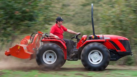 Le tracteur Major d'Antonio Carraro spécialiste des pentes Le tracteur Major d'Antonio Carraro spécialiste des pentes