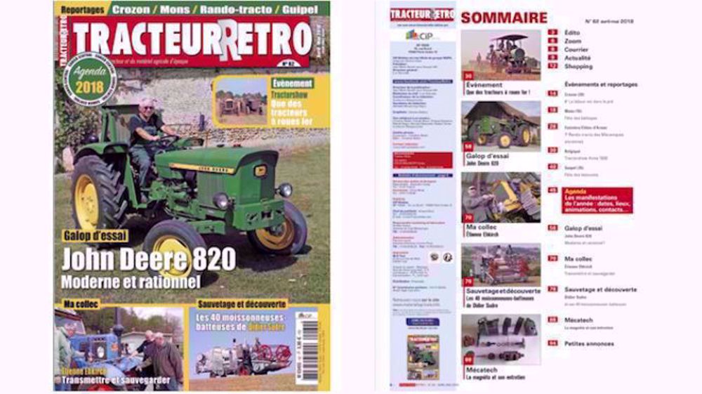 Tracteur Rétro n°62 est paru !