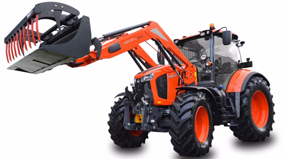 Kubota M6121 : un modèle dédié à la manutention Kubota M6121 : un modèle dédié à la manutention