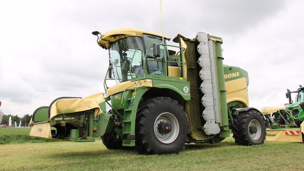 L'automotrice Krone Big M 450 plus performante L'automotrice Krone Big M 450 plus performante